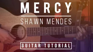 Download Mercy - Shawn Mendes | Guitar Lesson (Tutorial) EASY Chords MP3