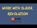 How to use the revolution slider plugin with Button Link - full tutorial 2019