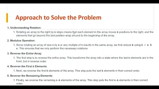 LeetCode Problem 6 Rotate Array