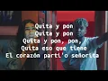 Letra - Redimi2 x Alex Zurdo x Funky ft. Peter Metivier - Quita y Pon #UNO
