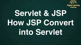 17 Servlet JSP How JSP Convert into Servlet Online Training Download app from below link