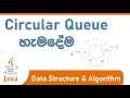 Circular Queue - data structure and algorithm with java