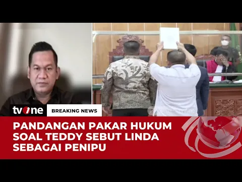 Hakim Dibuat Heran dengan Teddy Minahasa yang Masih Berhubungan dengan Linda
