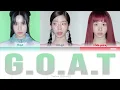 Twice (트와이스) - G.O.A.T (Mina, Dahyun, Chaeyoung) Lyrics (Color Coded Eng)