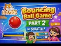Bouncing Ball Game with Paddle in Scratch Part 2 of 3 Coding Tutorial for Kids