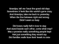 The Judds - Grandpa Tell Me 'Bout The Good Old Days - Lyrics Scrolling