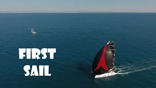 First sail on our new Outremer 55 – Sailing Greatcircle (ep.217)