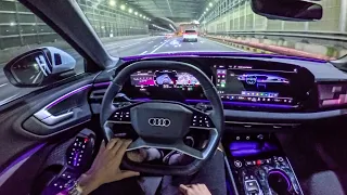 2025 Audi A5 2 0T TFSI POV Night Drive