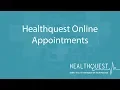 Healt uest Online - Appointments