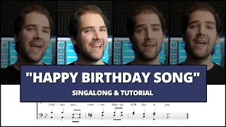 happy birthday song barbershop tutorial u0026 singalong