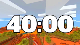 40 MINUTE TIMER MINECRAFT TIMER
