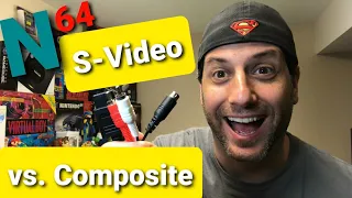 nintendo 64 s video vs composite comparison