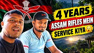 4 Year's Assam Rifles//Mein Service Kiya๐ฏ// #assamrifles #indianarmy #motivation #viralvideo