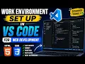 How to Set Up VS Code for Web Development HTML CSS