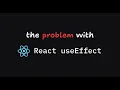 The problem with React s useEffect