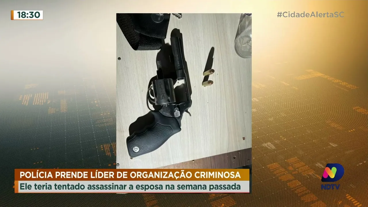 Líder de organização criminosa é preso em Campos Novos