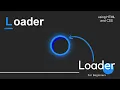 How to make CSS Animated Glowing Loader for Beginners using HTML CSS CSS Loading Animation
