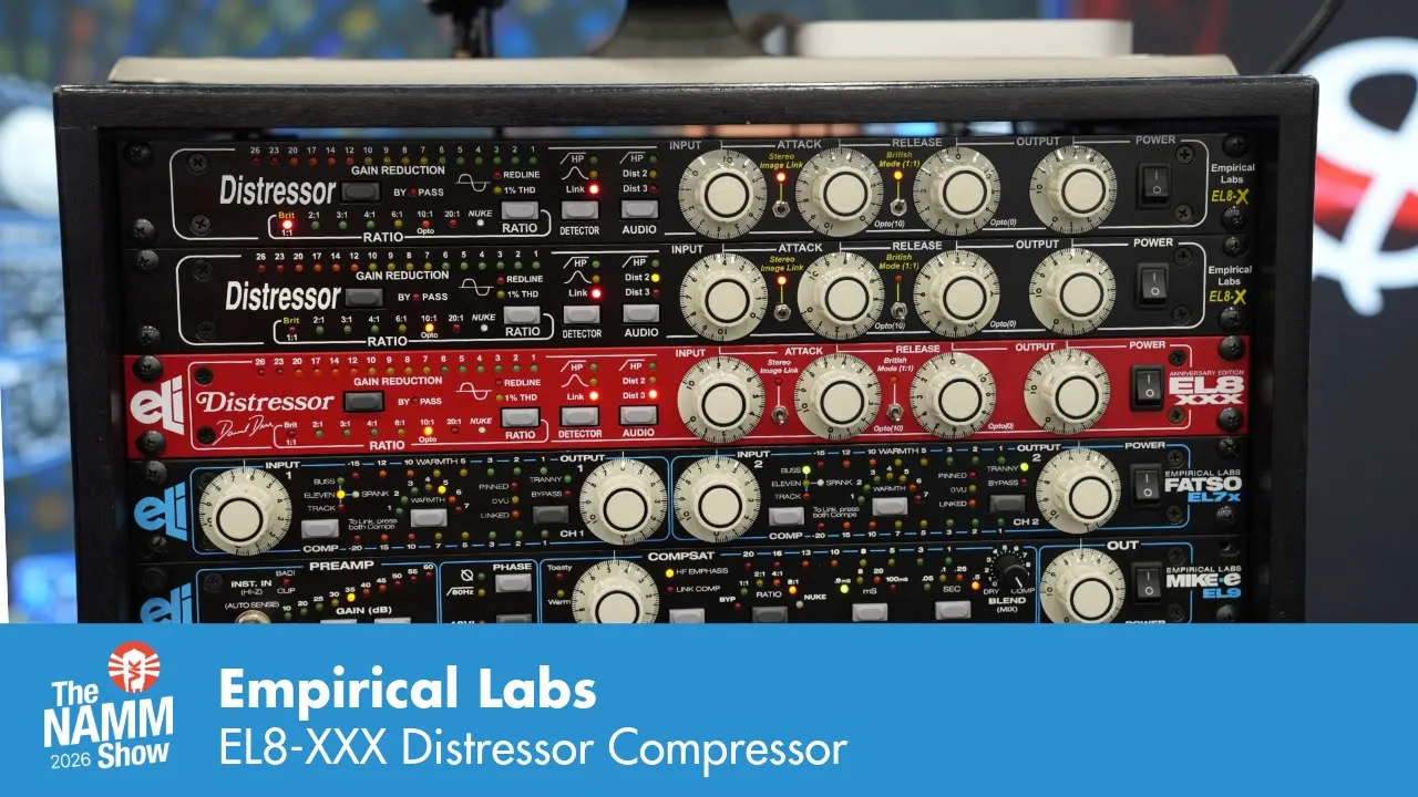 Empirical Labs EL8-XXX Distressor - 30th Anniversary Edition