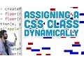 8 13 Assigning a CSS Class Dynamically - p5 js Tutorial
