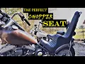 TC Bros Choppers Sportster Chopper KING QUEEN Seat Review For The 76 Ironhead Chopper Build