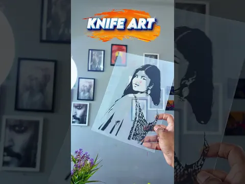 Cutting my wife ?? Knife Art 🤯😱 #shorts #trending #viralvideo