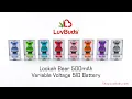Lookah Bear 500mAh Variable Voltage 510 Battery Available at ShopLuvBuds com