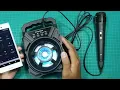 Download Lagu Review Wireless Speaker dengan Mic Harga 50 ribuan