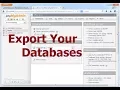 How to Export your Database From Wampserver