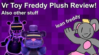 Vr Toy Freddy Fnaf Ar Plush Review
