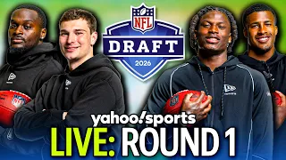 2026 NFL Draft First Round LIVE Reactions to Every Pick Trade Yahoo Sports
