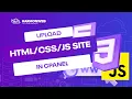 How To Upload a Website Built With HTML CSS JavaScript in cPanel