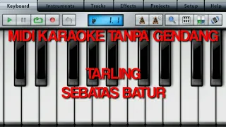 Download MidiTrack Karaoke Tarling SEBATES BATUR tanpa gendang. MP3