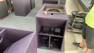Lase sound F121 21 inch subwoofer polyurea coating