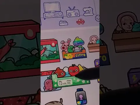 Toca boca finding cute items
