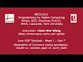 EECS1022 W21 - Java Tutorials