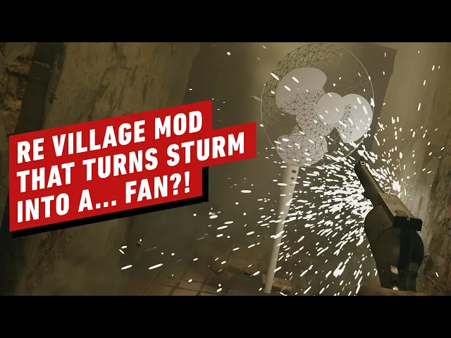 Resident Evil Village: Sturm as a Fan Mod Gameplay