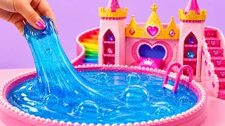 😱 GIANT Slime Pool Inside a Princess Castle! 💦🏰✨