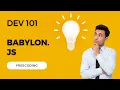 Learning how to use Babylon JS