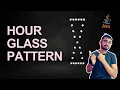 Hourglass pattern in java Full logic step by step Easy explanation