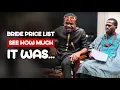 Download Lagu BRUIDSPRIJSLIJST, kijk hoeveel het was... | Kolo-sketches