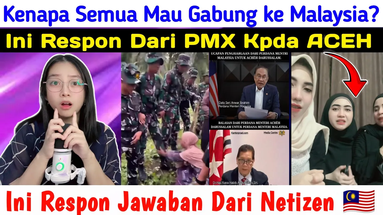 RESPON WARGA MALAYSIA & PMX⁉️ACEH RIAU & KALIMANTAN MAU KELUAR🇮🇩 & NAK GABUNG 🇲🇾