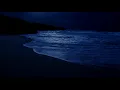 Incredible Waves for Deep Sleeping, Ocean Sounds At Night at Zavival Beach