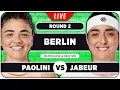 Download Lagu PAOLINI vs JABEUR • WTA Berlin 2025 • LIVE Tennis Watchalong