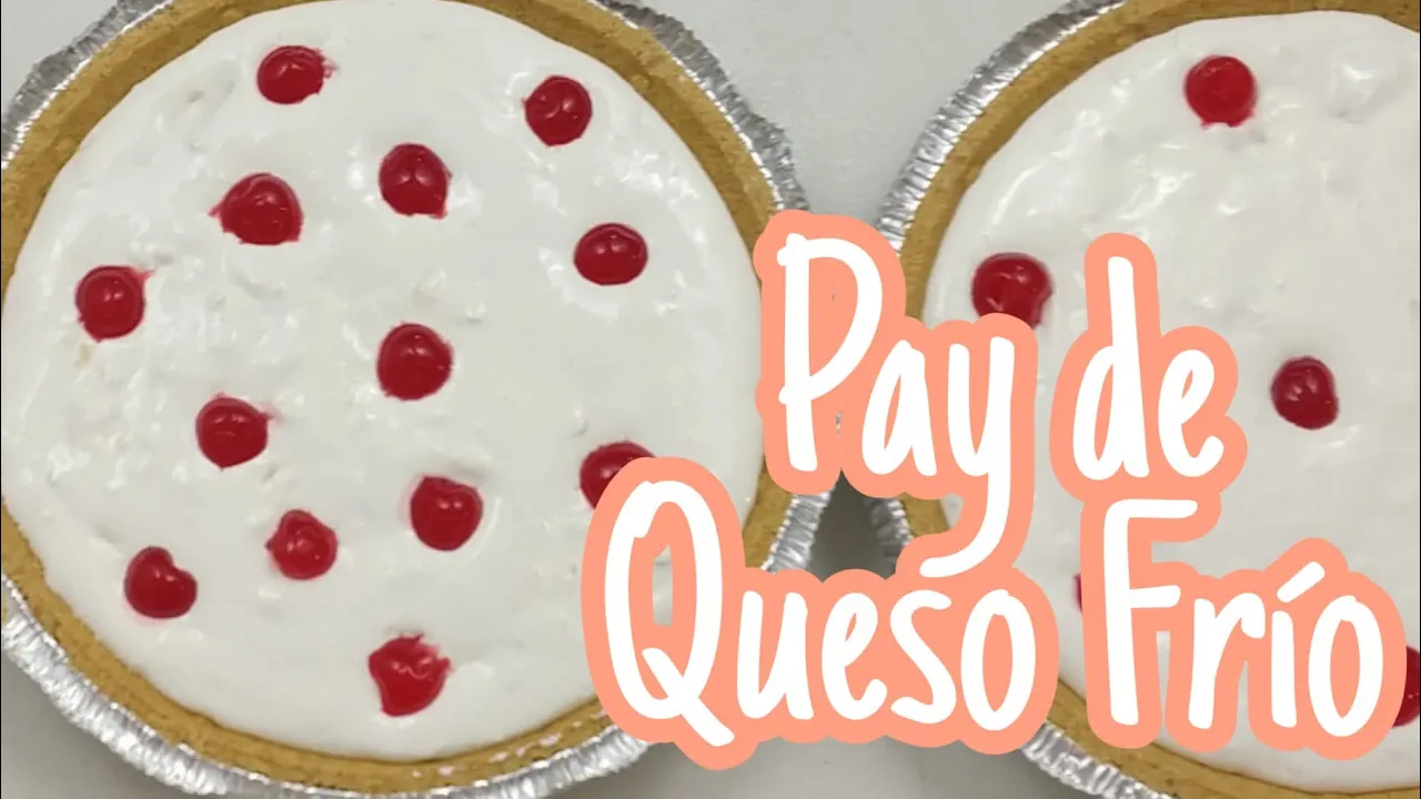 Como hacer pay de queso frio // Postres faciles