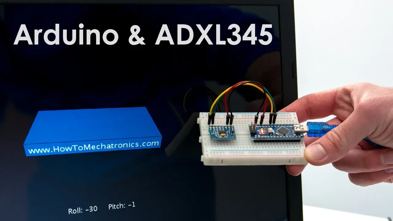 How To Track Orientation with Arduino | ADXL345 Accelerometer Tutorial