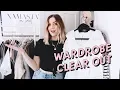 HUGE WARDROBE CLEAR OUT DECLUTTER ORGANISE WITH ME I Covet Thee
