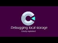 Construct 3 tip debugging local storage