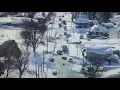 Military police enforce driving ban in snow-stricken Buffalo