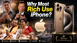 Why Most Rich Uses Apple Smartphone? Why Android Can't Beat Apple?