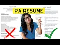 Physician Assistant Resume Full Tutorial With Examples